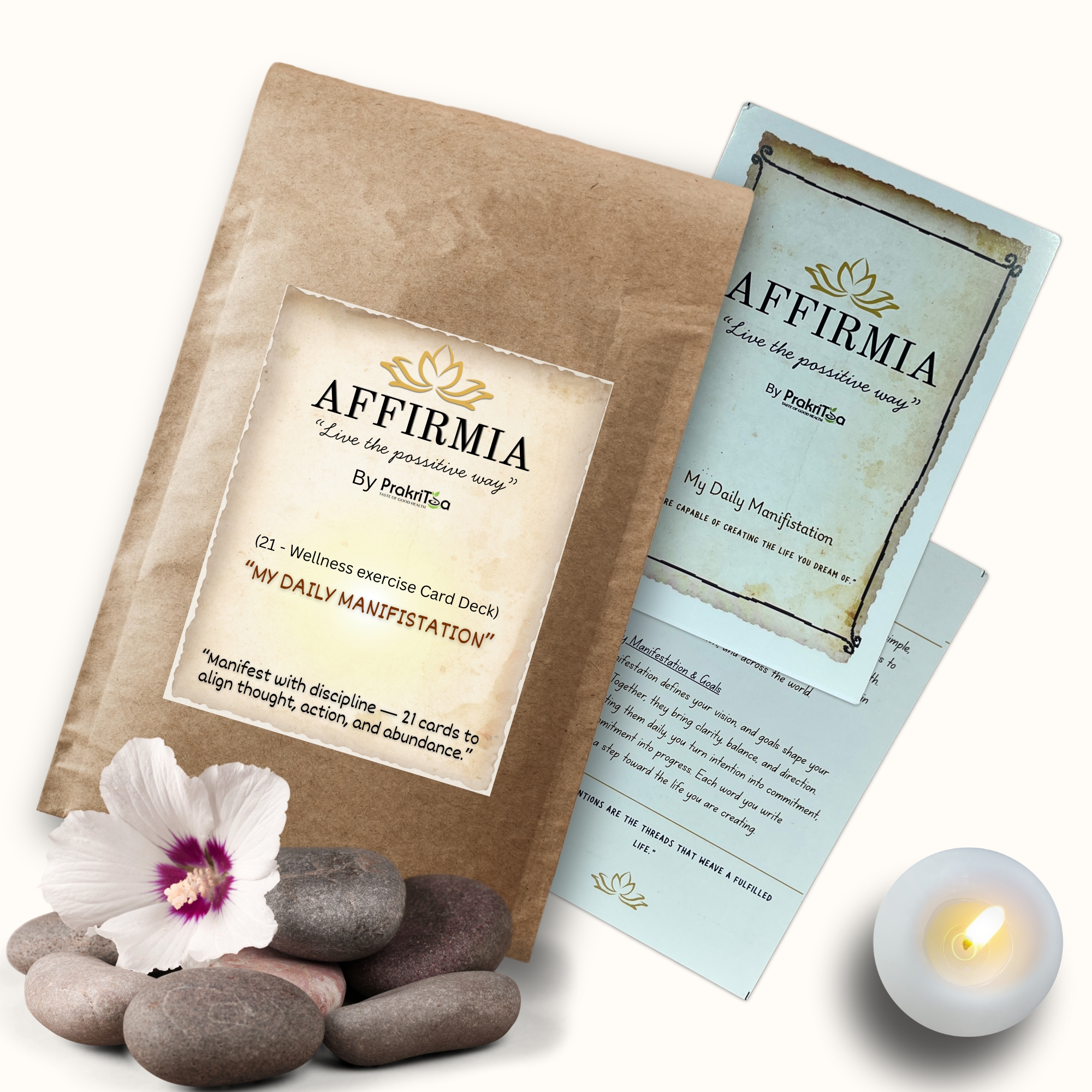 Affirmia Wellness Exercise Cards– My Daily Manifestation